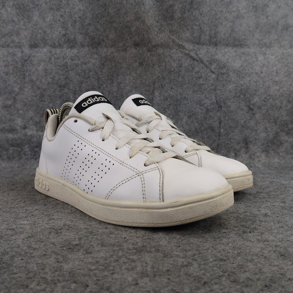 Adidas Shoes Womens 6 Sneakers Casual Lifestyle Athletic White Lace Up Low Neo